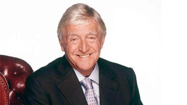 Sir Michael Parkinson has died aged 88 and we remember when he came to Buxton to fulfil a dream of performing on the Buxton Opera House Stage