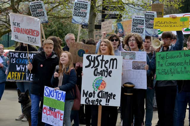 Protests by Derbyshire students have helped force the climate crisis up the political agenda.