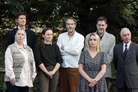 The cast of Buxton Drama League's Uncle Vanya