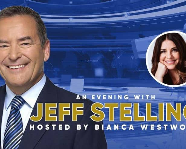 Jeff Stelling to take to the Opera House stage in a show hosted by Bianca Westwood.