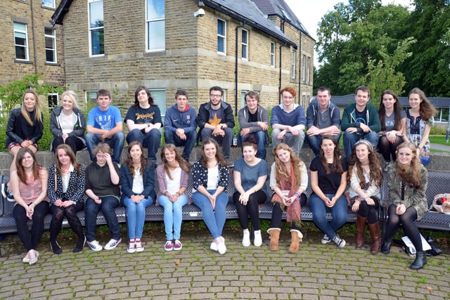 In 21013 Buxton Community School celebrated their best year for students achieving the top grades at A-level. Photo Buxton Community School.