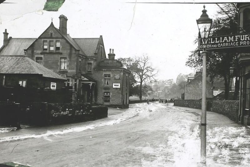 Floods At Matlock Bath on 18th October 1907.
