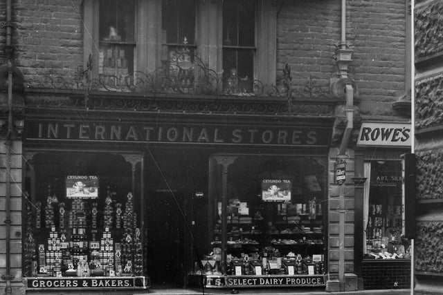 1920s, The International stores , Spring Gardens, now Lloyds Bank