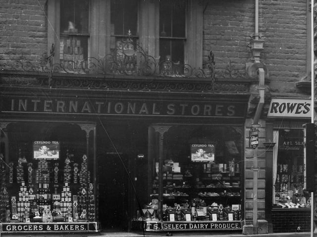 The International stores at Spring Gardens in the 1920s.