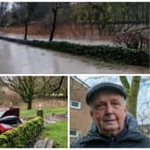 Witold Wojcik was returning from New Year celebrations when he hit a huge pool on the A6020 between Ashford in the Water and Hassop Station Cafe in Derbyshire.
