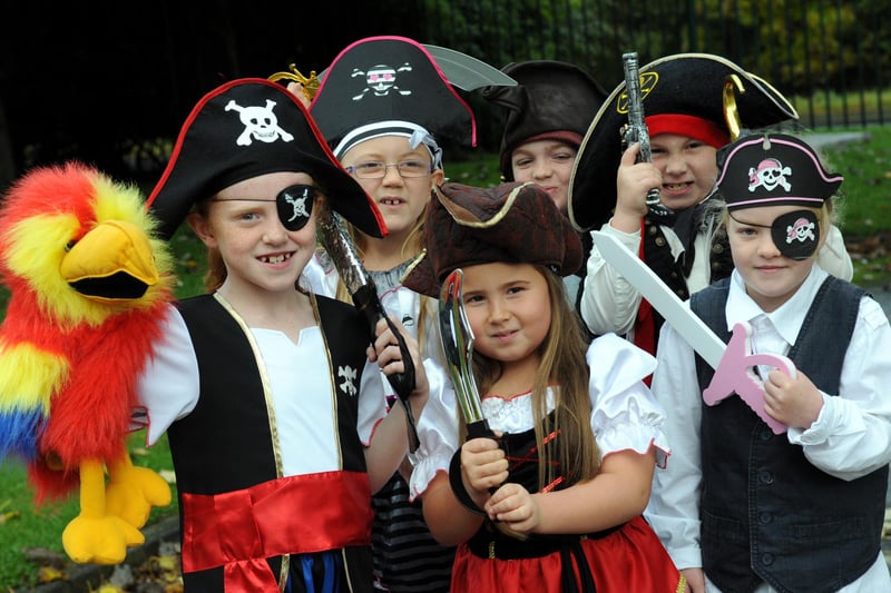 Back to 2012 for this pirate event at the school. Who can tell us more?