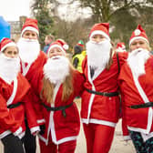 Runners look festive at last year's Jingle Jog. Photo Iain Klieve