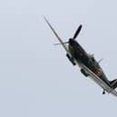 The flypast from a Spitfire has been called off.