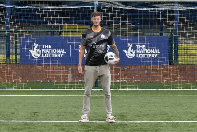 Goalkeeper Max Dearnley.