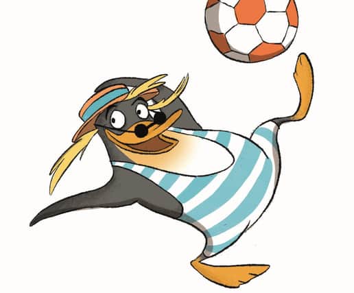 Snook the penguin from the Silly Squad. Image by Laura Ellen Anderson.
