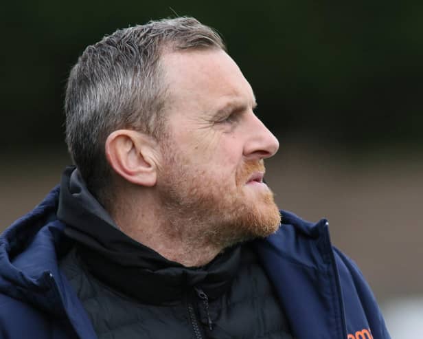 Buxton manager Craig Elliott - we owe our fans a victory.