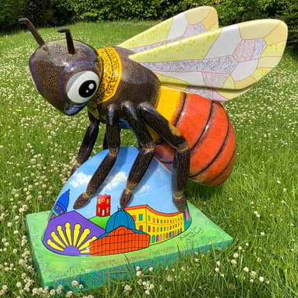 Billie the Buxton Bilberry bumblebee