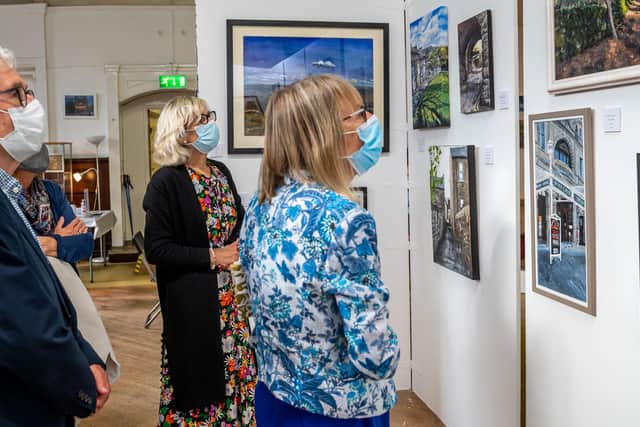 The Buxton Spa Art Prize exhibition is open every day at the Green Man Gallery until July 25.