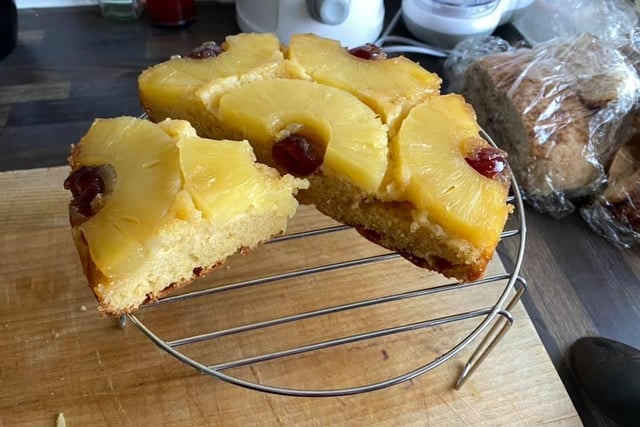 Steve Raven's pineapple upside-down cake is a great way to get your sweet fix... and one of your five a day.