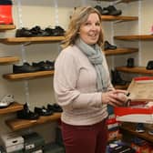 Nichola Sargent of One Small Steps shoe shop