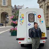 Susan Calman visited Buxton with her trusty van Helen Mirren for an episode of Susan Calman's Grand Day Out