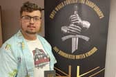 Whaley Bridge's world powerlifting champion Samuel Mason.