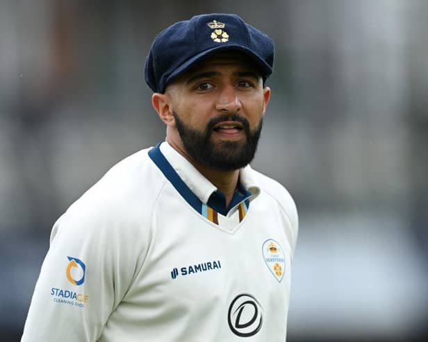 Anuj Dal resscued a draw for Derbyshire.