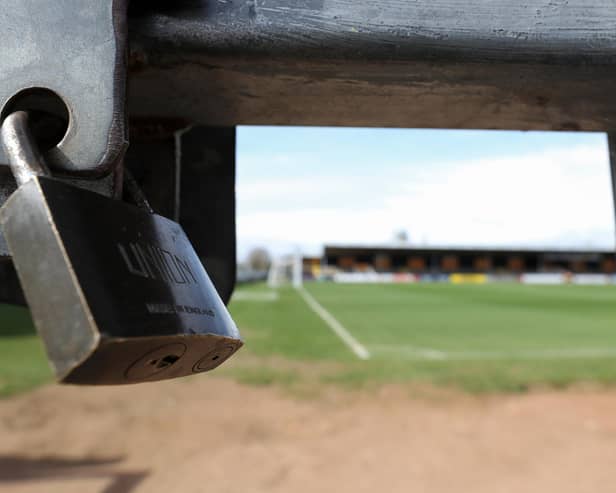 What next for football with grounds locked up?