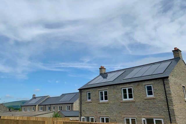 Affordable home in Peak District with solar panels