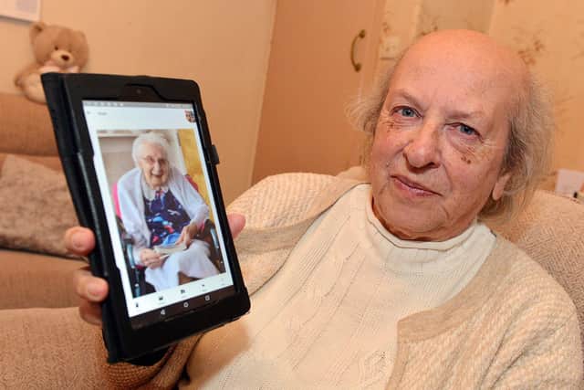 Kath Mulligan fears her 103-year-old mum may have to leave Goyt Valley House.