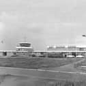 Archive photos form part of the exhibition to mark the airport’s 60th anniversary