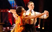 Nigel Harman and Katya Jones performing earlier in this year's Strictly series Picture:  BBC/Guy Levy