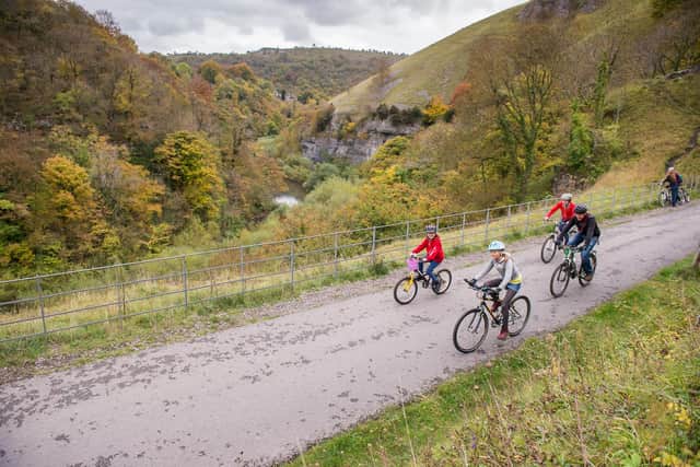 The Monsal Trail offers visitors the opportunity to view picturesque landscapes. Photo by Daniel Wildey.