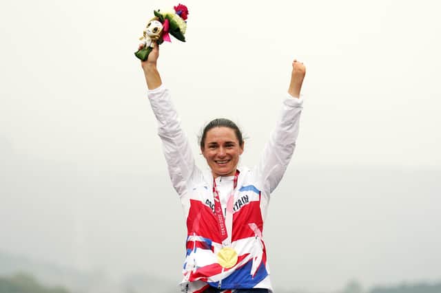 Dame Sarah Storey has won a record 17th Paralympic gold medal for Team GB.
