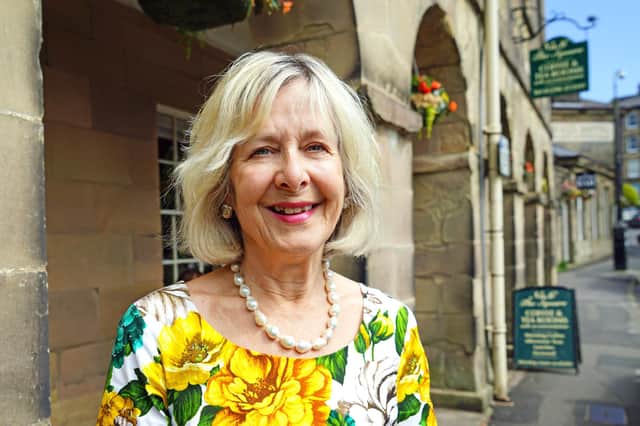 Louise Potter, No.6 The Square Tearooms & Accommodation. On the kings birthday honours for services to buxton, the festival and the opera house. Photo Brian Eyre
