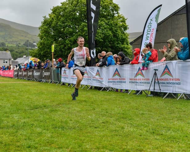 The finish at Snowdon