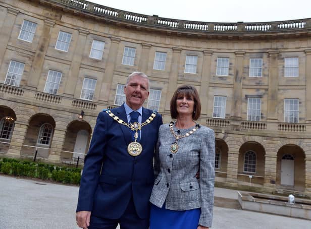 High Peak Mayor Councillor Paul Hardy and Mayoress Mary Hardy are to hold a charity Christmas ball at The Crescent.