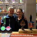 A married couple, Geof and Di,  will be bringing ‘cracking’ Sunday roasts to a recently reopened Disley pub. Photo submitted