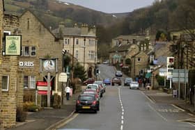Hathersage was one of the locations inundated with visitors at the weekend
