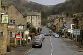 Hathersage was one of the locations inundated with visitors at the weekend