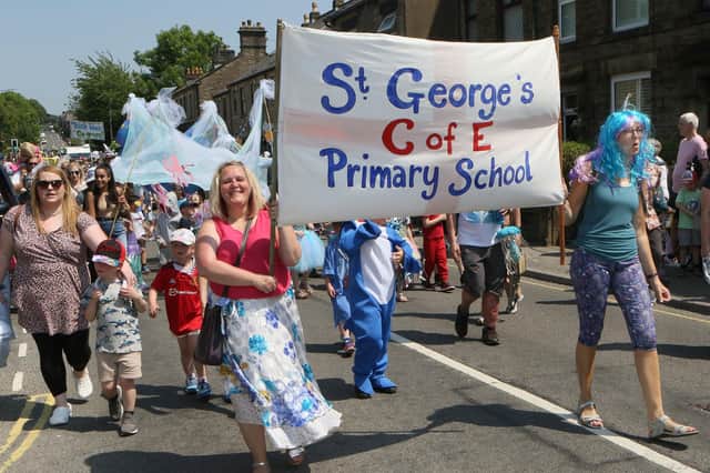 New Mills Carnival Parade, St George's Primary. Pic Jason Chadwick
