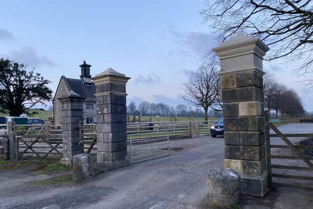 This comes after the pillar was last repaired in March at a cost of £15,000 following another unfortunate incident. (Photo: Tissington Estate)