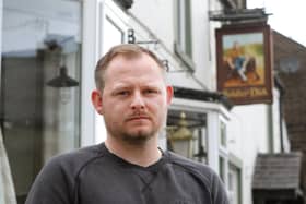 Mark Ramsden landlord of the Soldier Dick. Photo Jason Chadwick