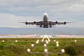 Airplane take off at Manchester Airport. (Photo: Andrew Barker - stock.adobe.com)