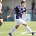 Connor Kirby - last touch for Buxton winner at Spennymoor.