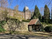 Pictured Is Derbyshire County Council'S Majestic County Hall Hq, Off Smedley Street And Bank Road, At Matlock
