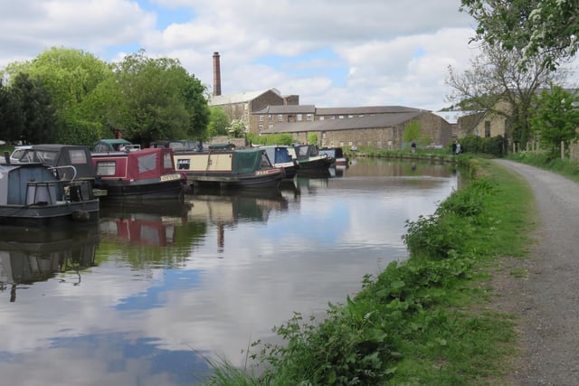 Victor Gibbons took a wander along the Peak Forest Canal and snapped this at New Mills marina by the famous Swizzels sweet factory.