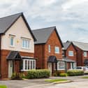 Stock image of houses.