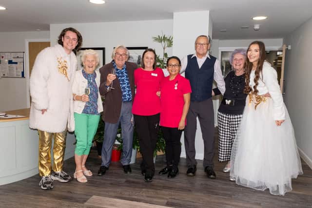 Homeowners and the McCarthy Stone team at Devonshire Place enjoyed an exclusive performance by Prince Charming and Cinderella from Buxton Opera House