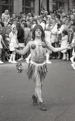 How it all began for Bill Weston at Buxton Carnival. Photo Buxton Advertiser Archive