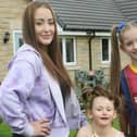 Raegan Furness and daughters Amelia and Kacie. Photo Jason Chadwick