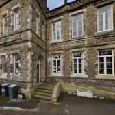 Pictured Is Victoria Hall, On Talbot Street, Glossop