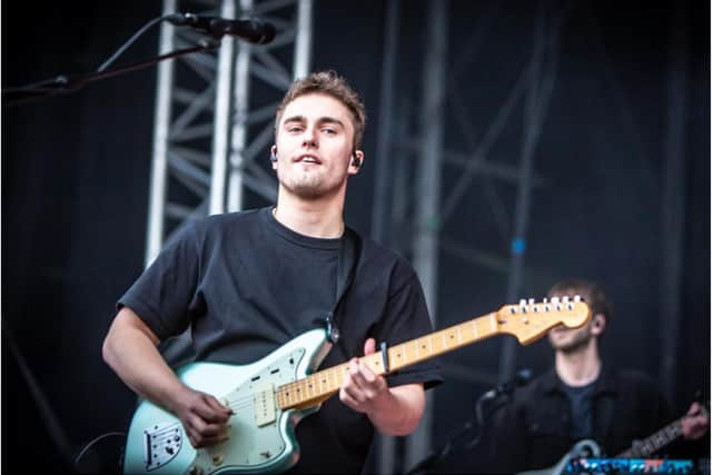 Sam Fender delivered a crowd pleasing set to kick off the season at Scarborough Open Air Theatre. Photo: Cuffe and Taylor