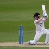 Ben Brown slowed Derbyshire's bid for a firs win of the season.  (Photo by Mike Hewitt/Getty Images)