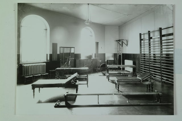 The hospital had 300 beds and during the First World War more than 5,000 soldiers were treated there. Photo DCC Buxton Museum
